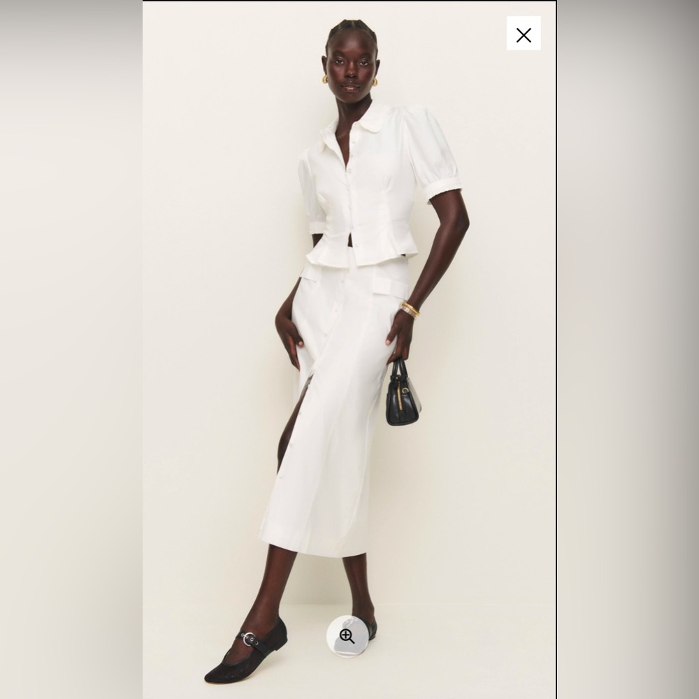 NWT REFORMATION MARCIE TWO PIECE SET